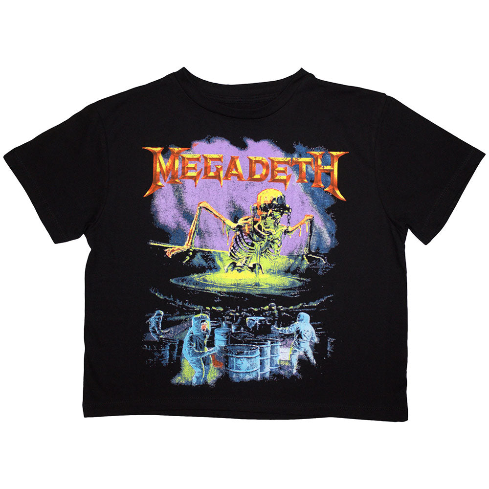 Megadeth Contaminated Crop Top