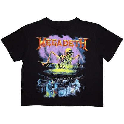 Megadeth Contaminated Crop Top