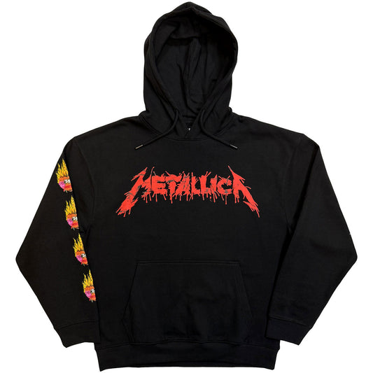 Metallica Flower Skull Hoodie