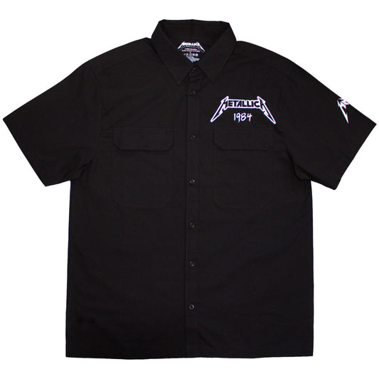 Metallica Ride The Lightning Casual Shirt