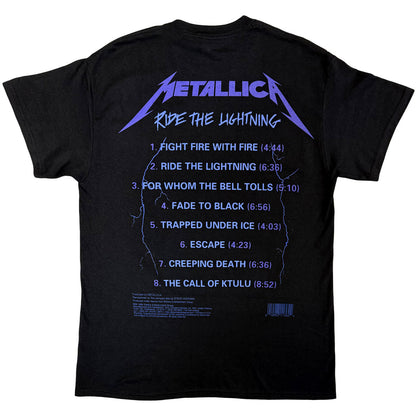 Metallica Ride The Lightning Tracks T-Shirt