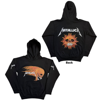 Metallica Worn Pushead Flaming Skull Hoodie