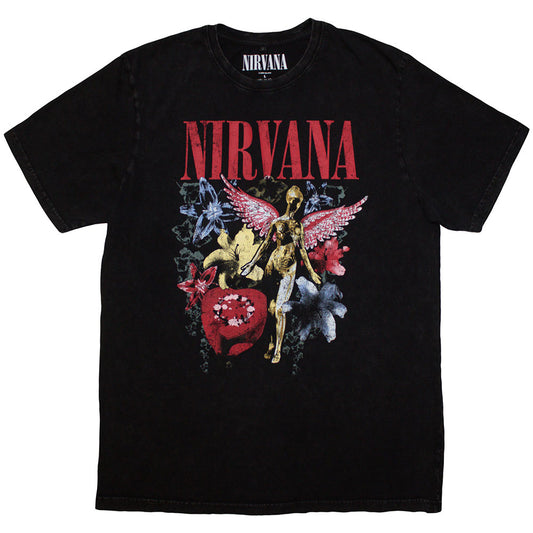 Nirvana In Utero Vintage Collage T-Shirt (Wash Collection)