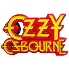 Ozzy Osbourne Stacked Logo Pin