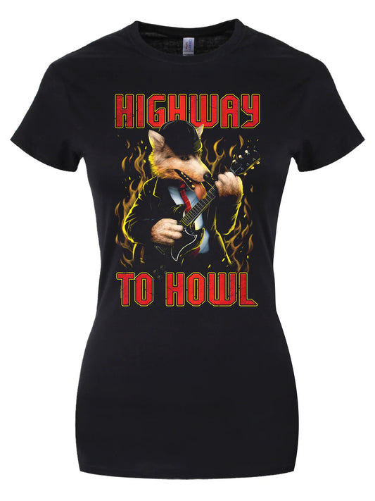 Playlist Pets Highway To Howl Ladies T-Shirt | Grindstore