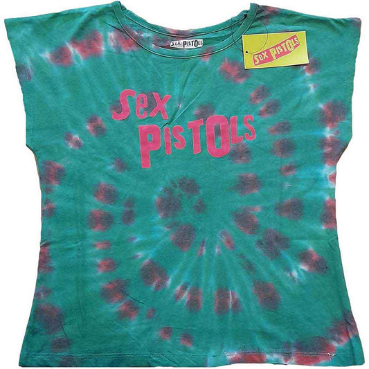 Sex Pistols Logo Crop Top (Wash Collection)