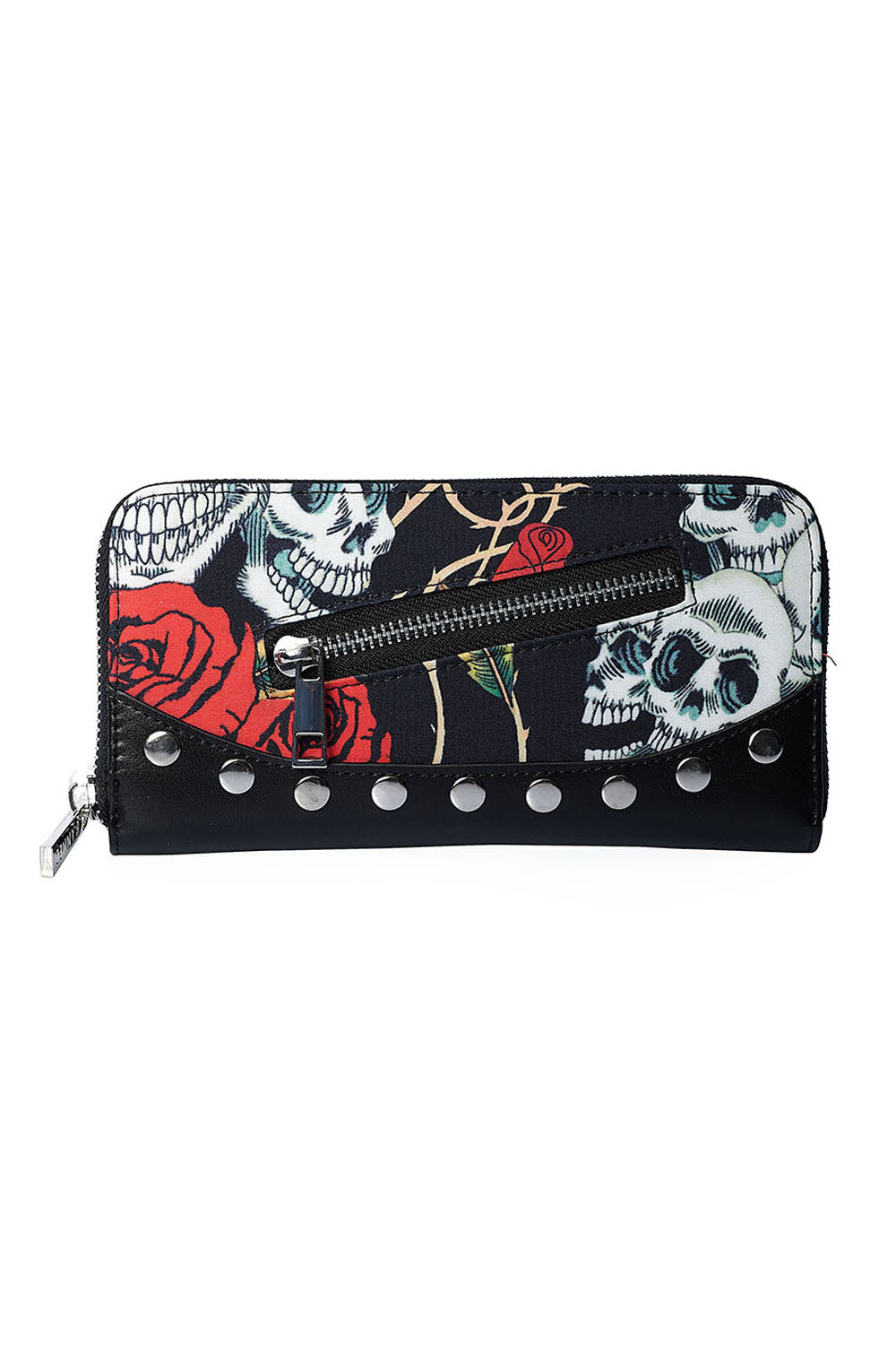 Skull and Roses Purse - Banned Apparel