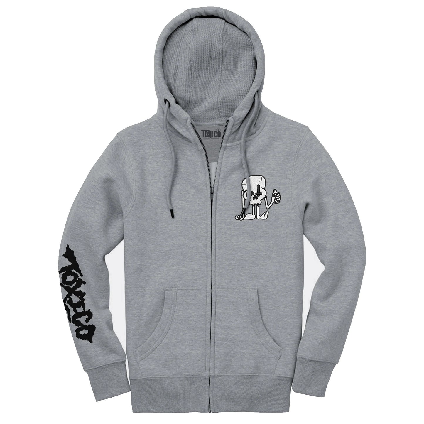 Skully Ziphood | Toxico Clothing