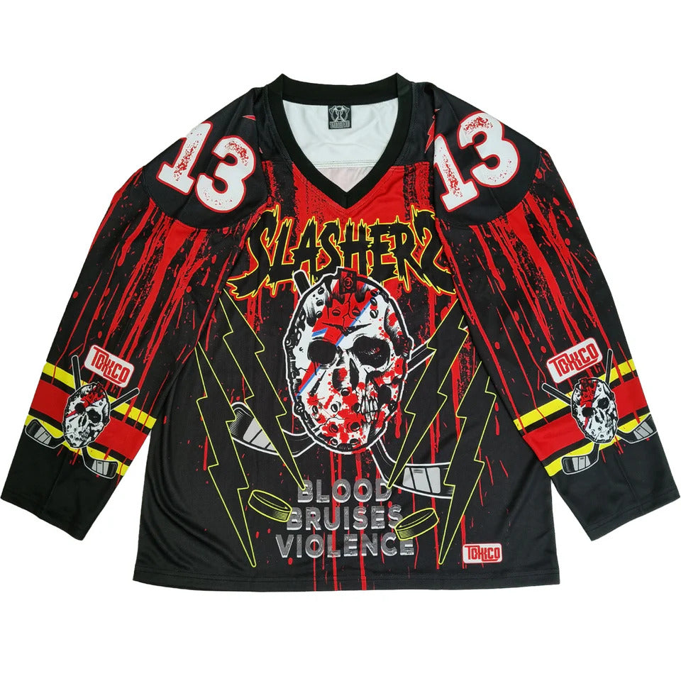 Slashers 13 Hockey Jersey | Toxico Clothing