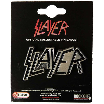 Slayer Logo Pin