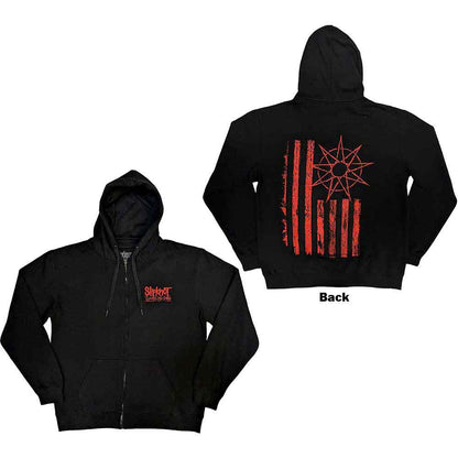 Slipknot 9 Point Flag Hoodie