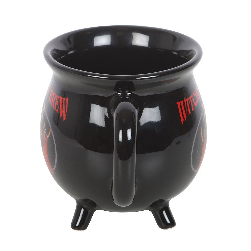 Witches Brew Cauldron Mug by Steven Rhodes