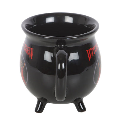 Witches Brew Cauldron Mug by Steven Rhodes