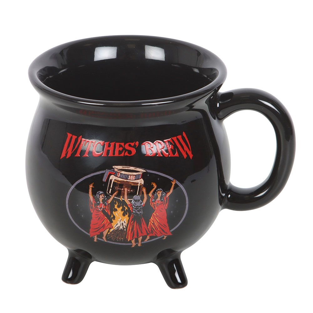 Witches Brew Cauldron Mug by Steven Rhodes