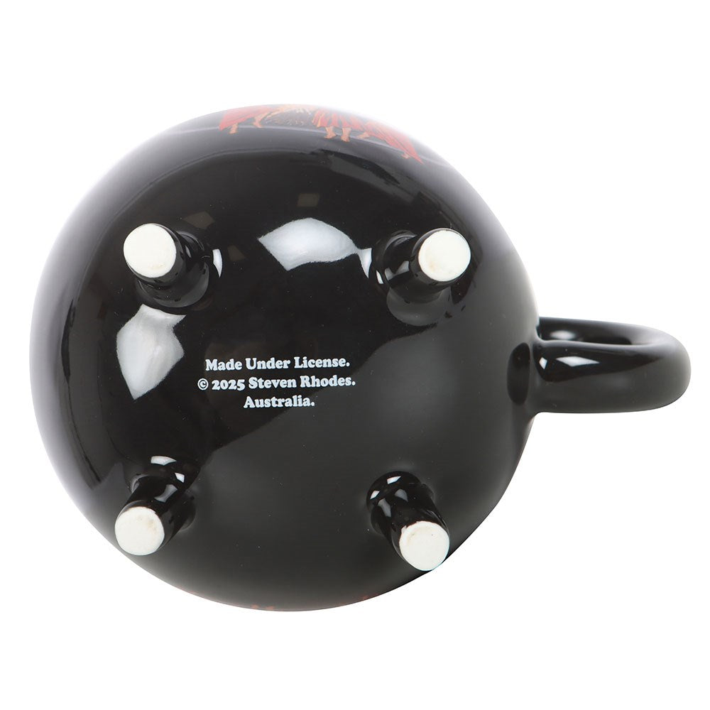Witches Brew Cauldron Mug by Steven Rhodes