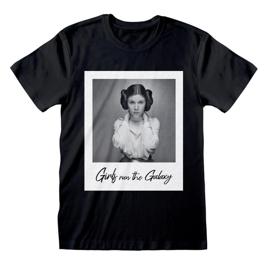 Star Wars Leia Girls Run The Galaxy T-shirt