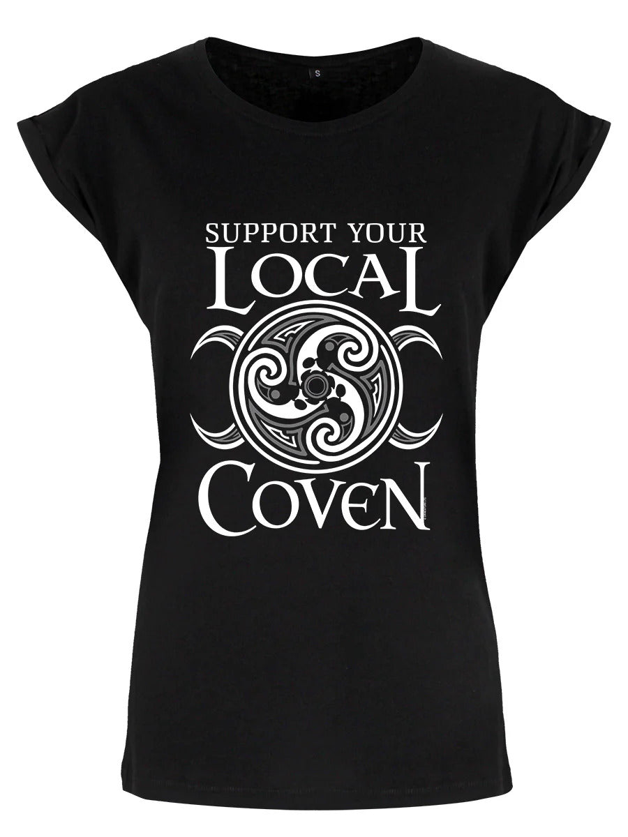 Support Your Local Coven Ladies T-Shirt | Grindstore