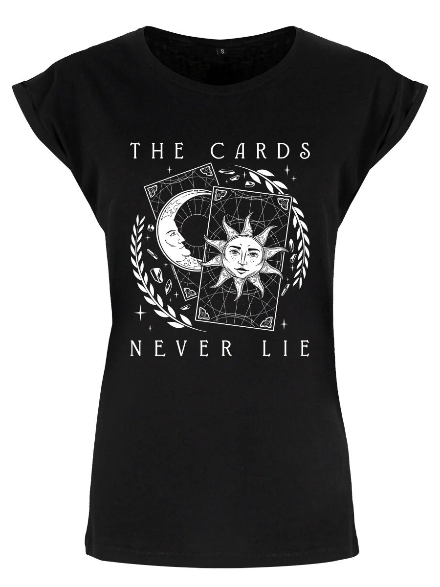 The Cards Never Lie Ladies T-Shirt | Grindstore