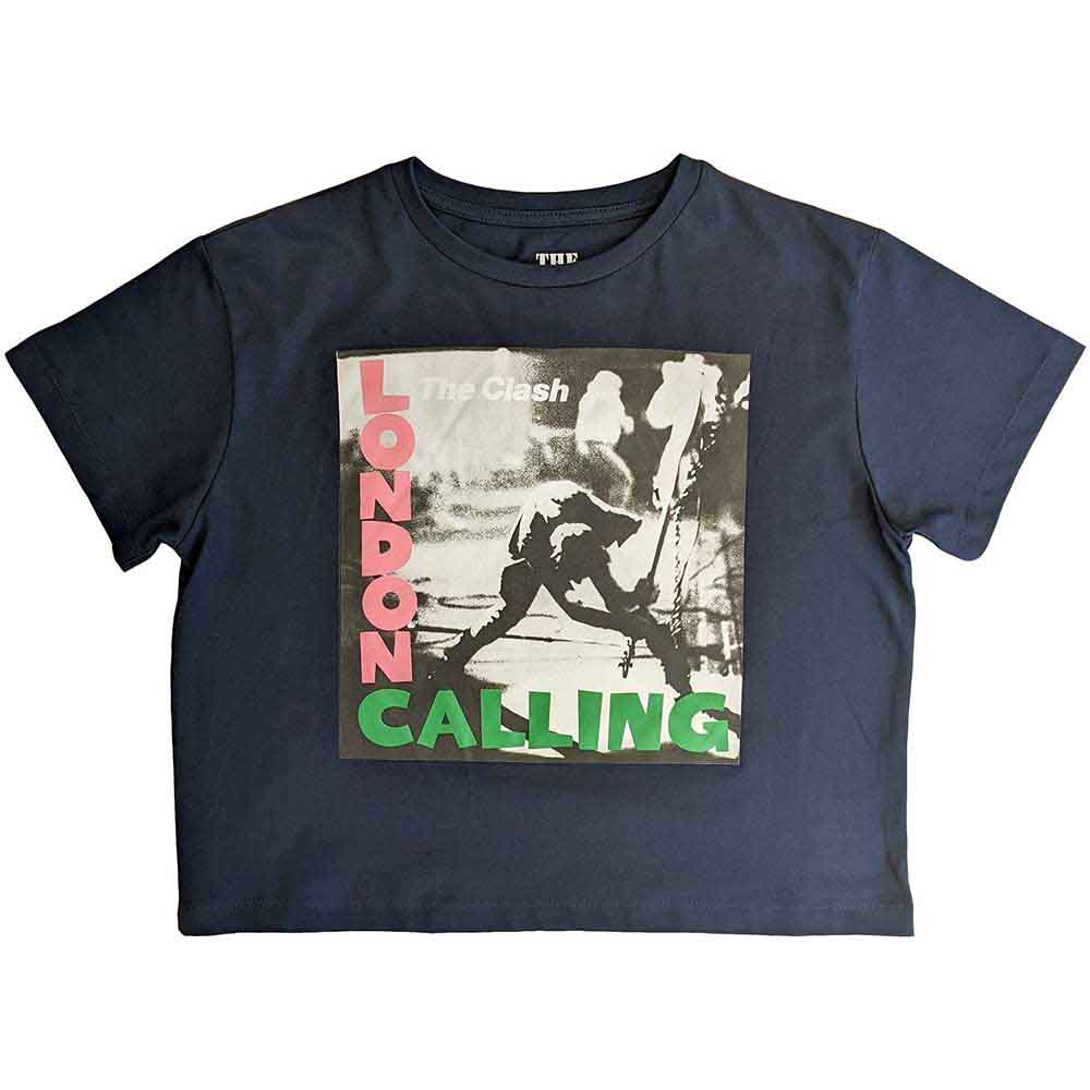 The Clash London Calling Crop Top
