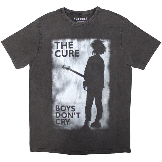 The Cure Boys Don't Cry Black & White T-Shirt (Wash Collection)