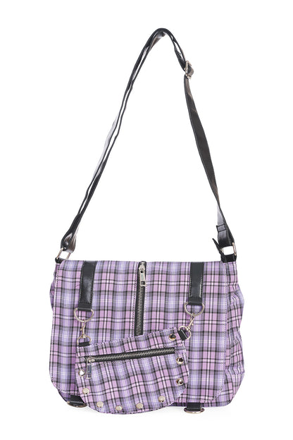 Twice the Action Shoulder Back in Lilac - The Banned Apparel