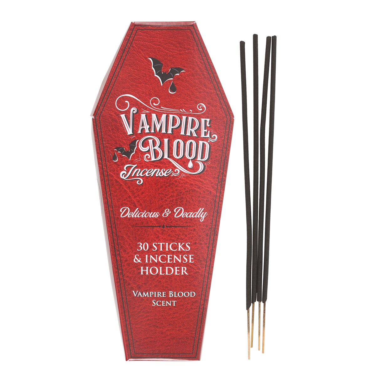 Vampire Blood Incense Sticks And Coffin Holder