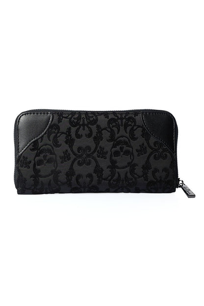 Vine Black Ribcage Lace Purse | Banned Apparel