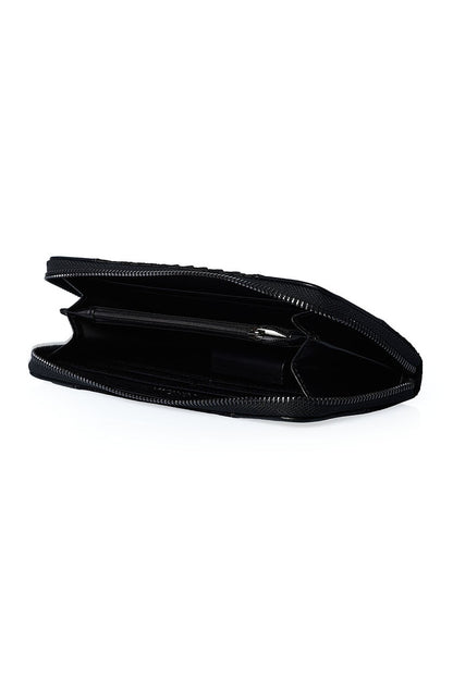 Vine Black Ribcage Lace Purse | Banned Apparel