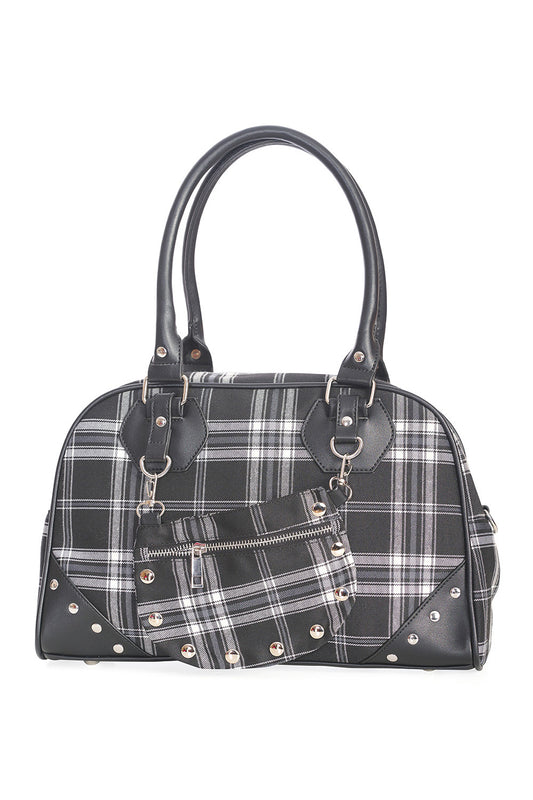 Warren Plaid Handbag | Banned Apparel