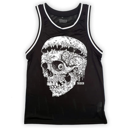 Wasteland Skull Mesh Tank | Toxico Clothing