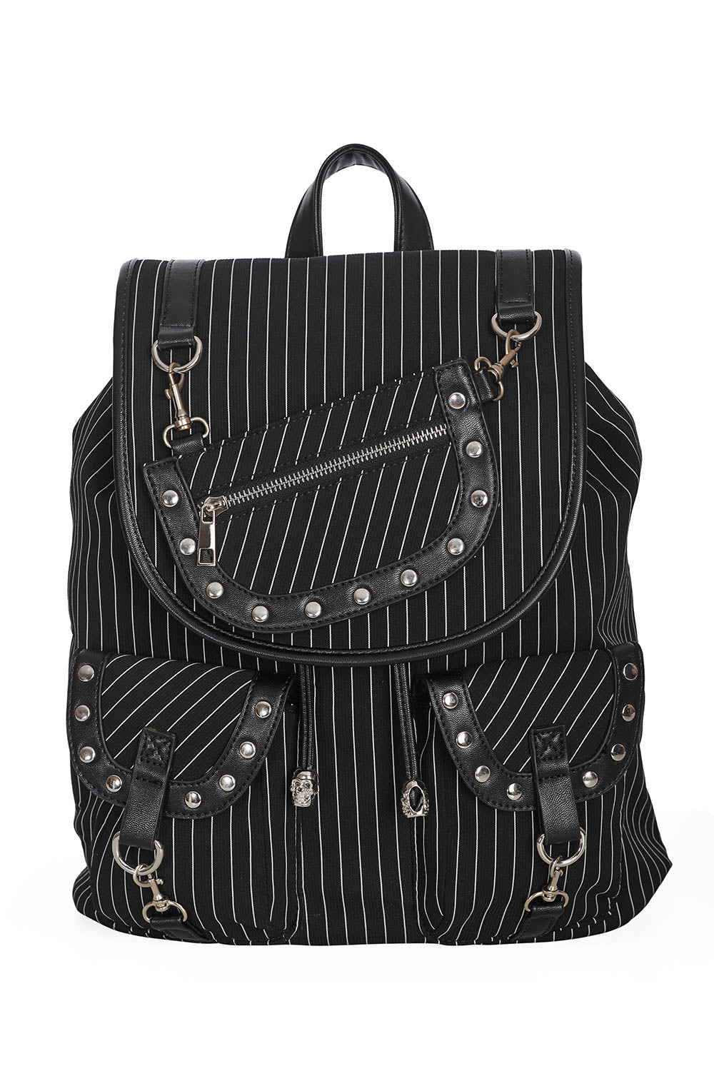 Yamy Tartan Backpack in Black – Banned Apparel