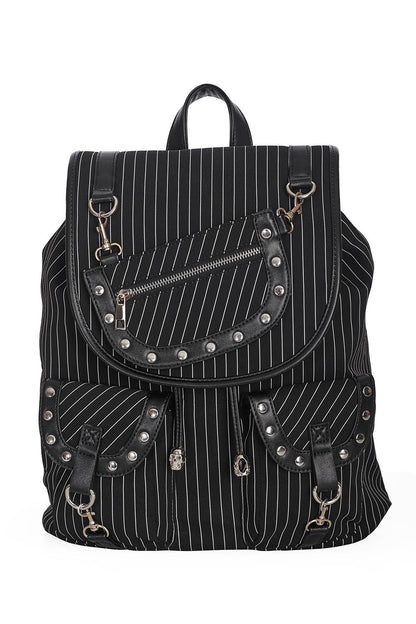 Yamy Tartan Backpack in Black – Banned Apparel